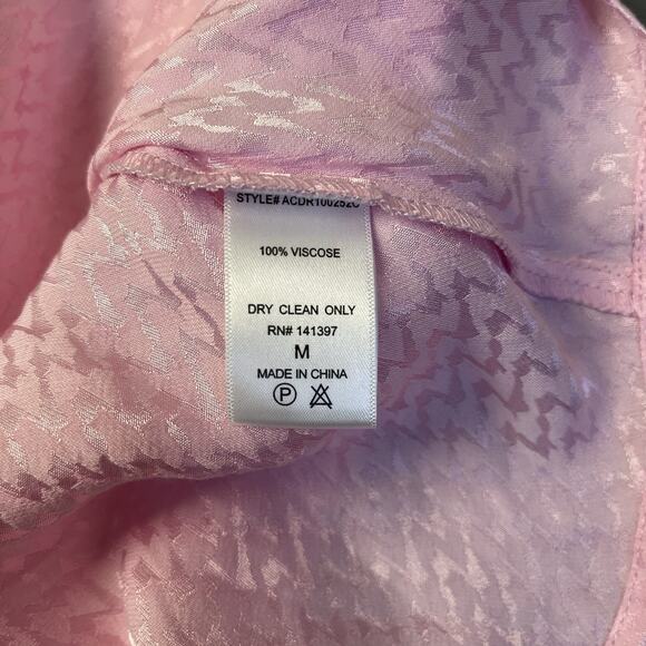 NWT ASTR The Label Women's Joan Strappy Midi Dress Size Medium Spring Pink - Picture 9 of 9